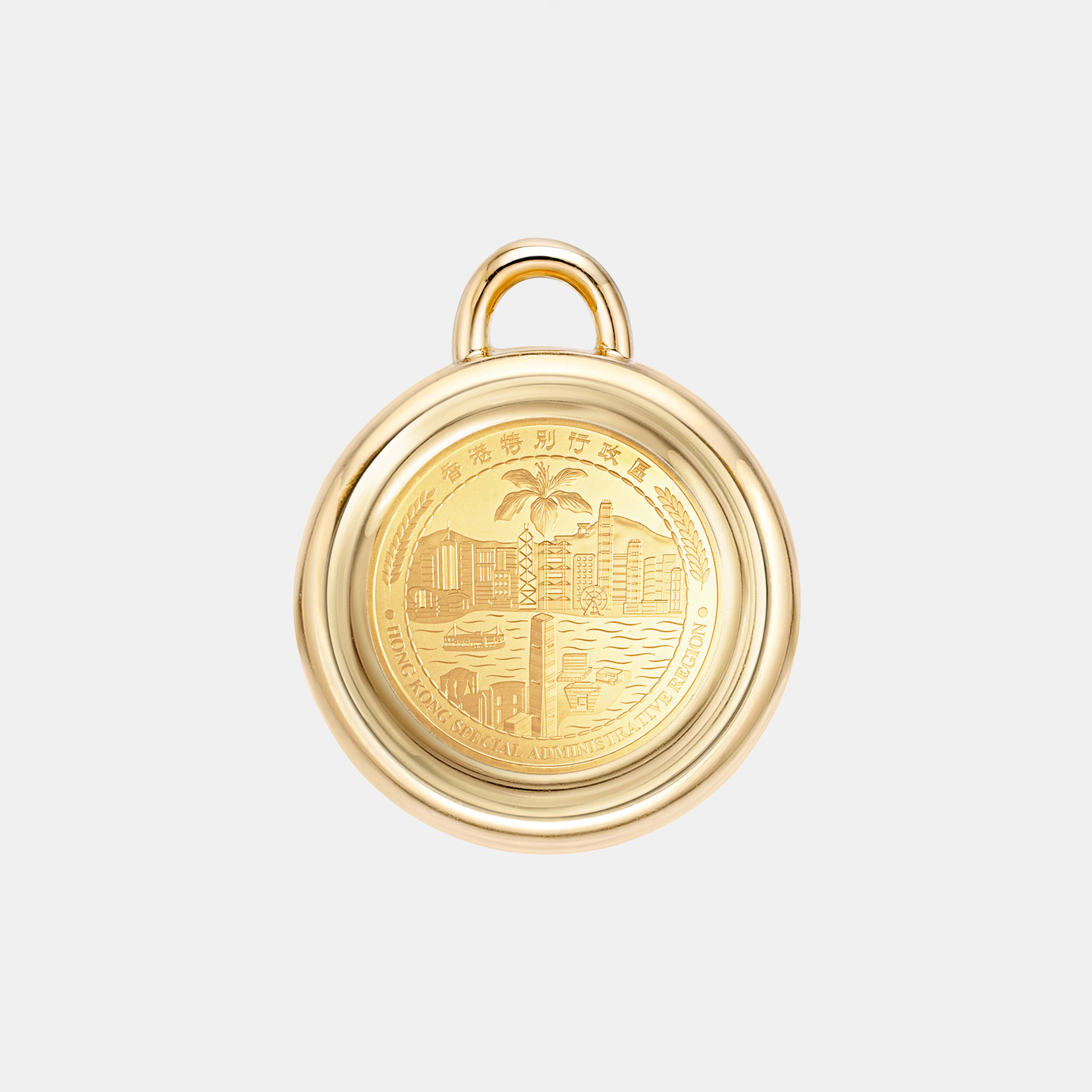 The 2025 Hong Kong Snake Medallion, view 2