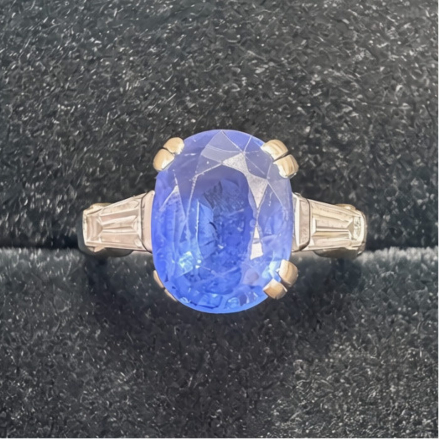 The original sapphire ring