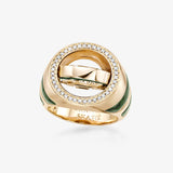 The Eternal Dragon Reversible Signet Ring