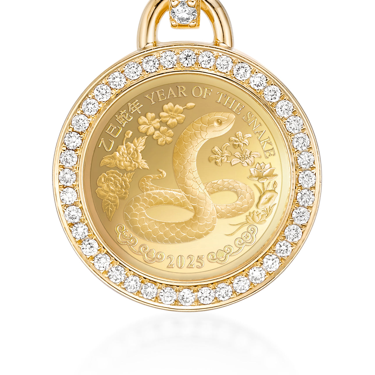 The 2025 Hong Kong Snake Medallion Necklace