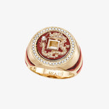 The Eternal Dragon Reversible Signet Ring