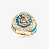 The Eternal Dragon Reversible Signet Ring