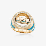 The Eternal Dragon Reversible Signet Ring