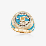 The Eternal Dragon Reversible Signet Ring